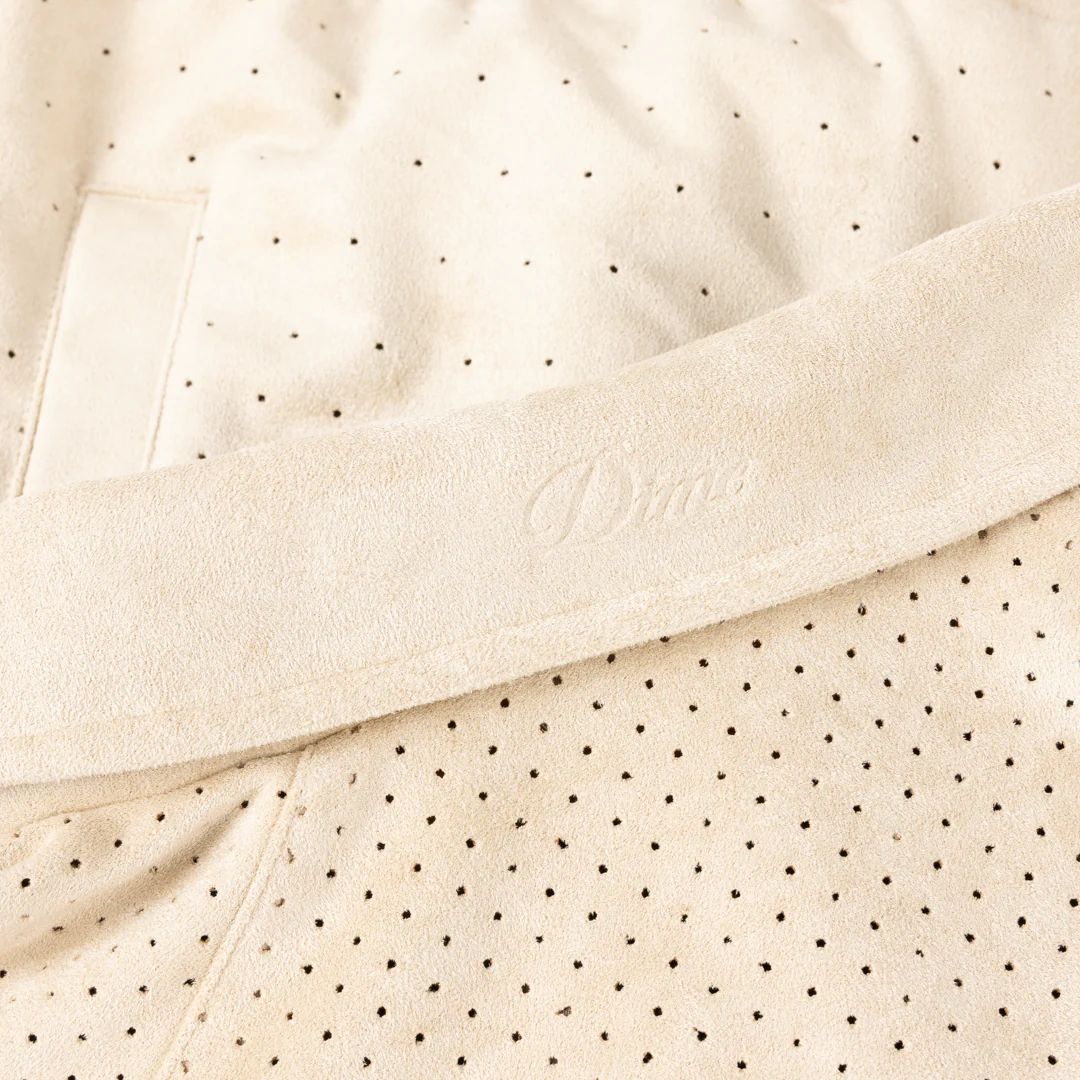【残り一点】Perforated Faux Suede Jacket