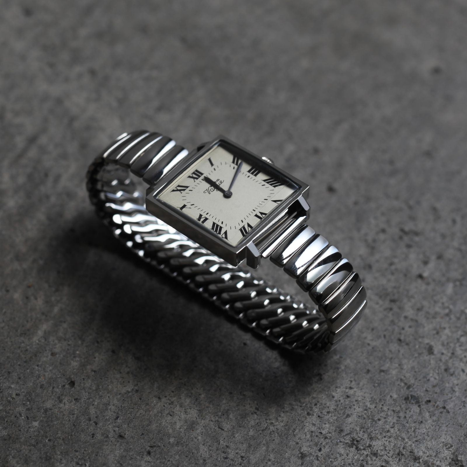 【残り一点】Carré Extension(MEN/STAINLESS STEEL×CHAMPAGNE)