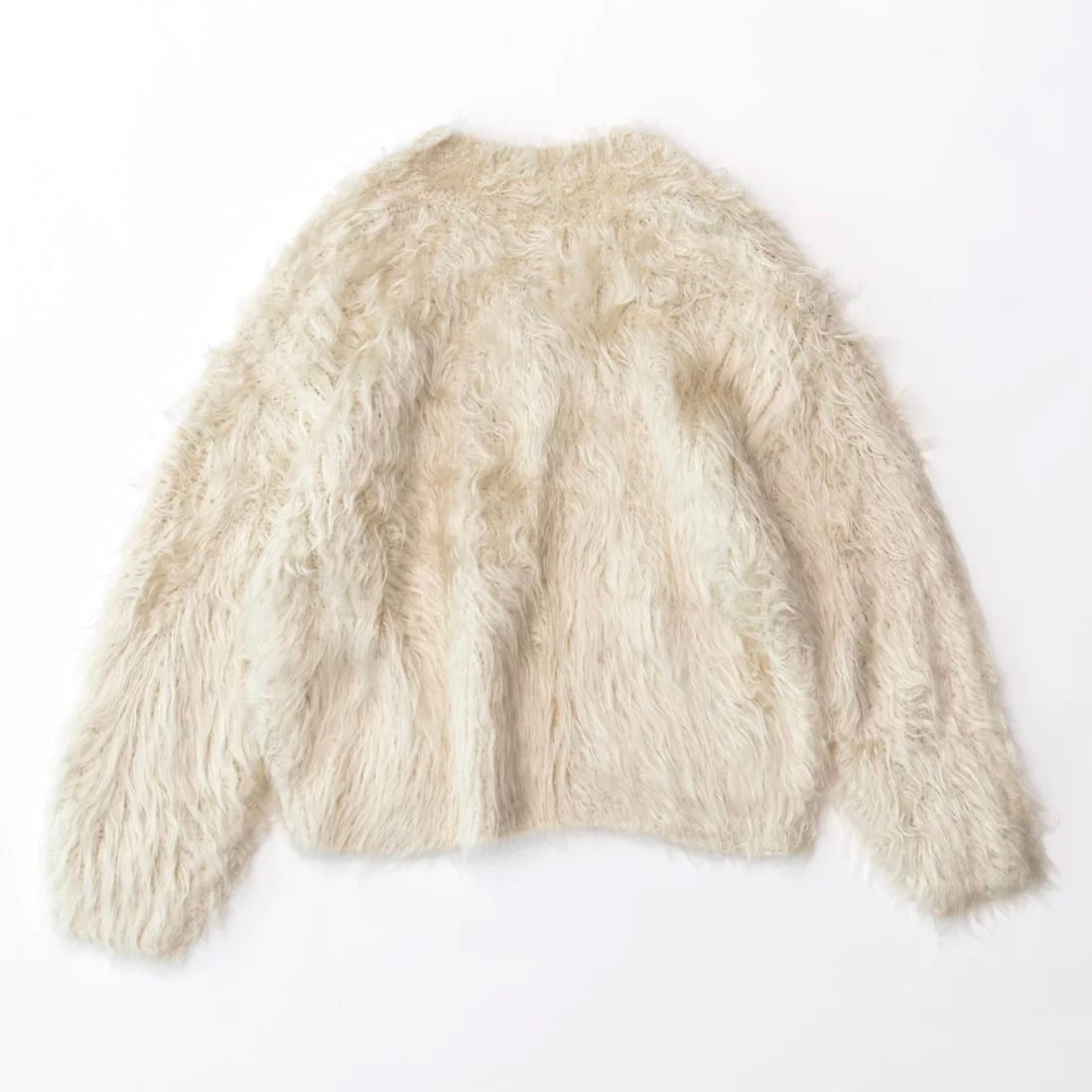 MAISON SPECIAL - 【残り一点】2way V-neck Shaggy Knit Wear