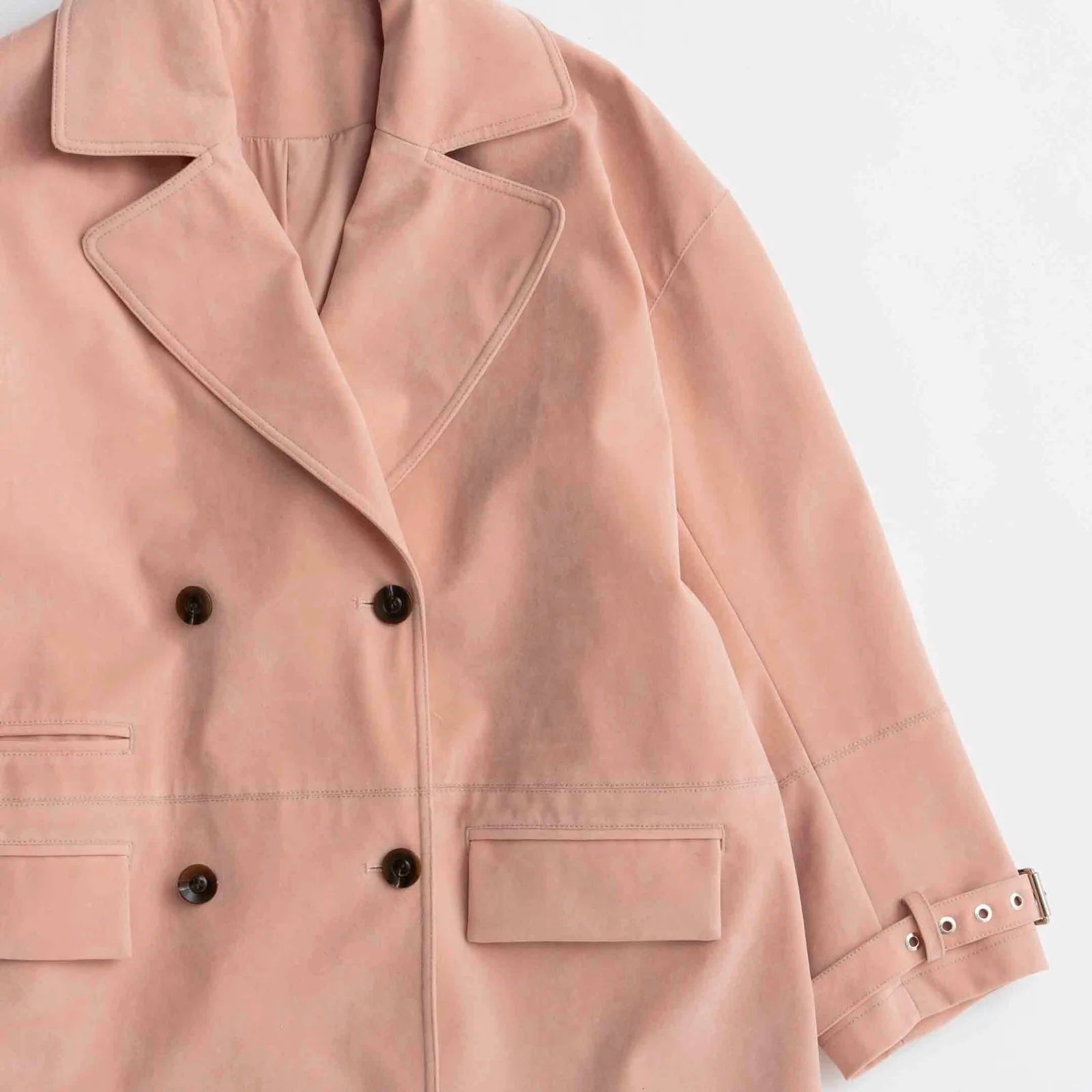 【残り一点】Suede Trench Coat