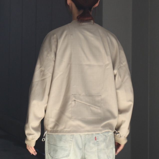 【残り一点】よそいきバックポケットZipブルゾン