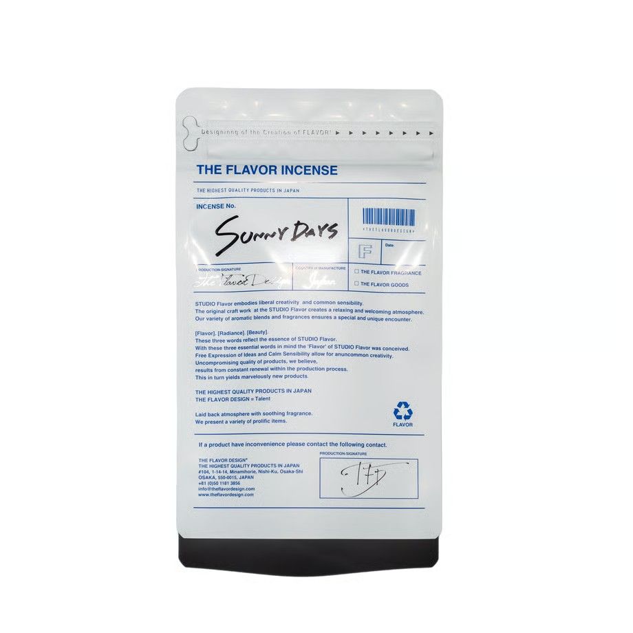 【残り一点】Incense(SUNNY DAYS)