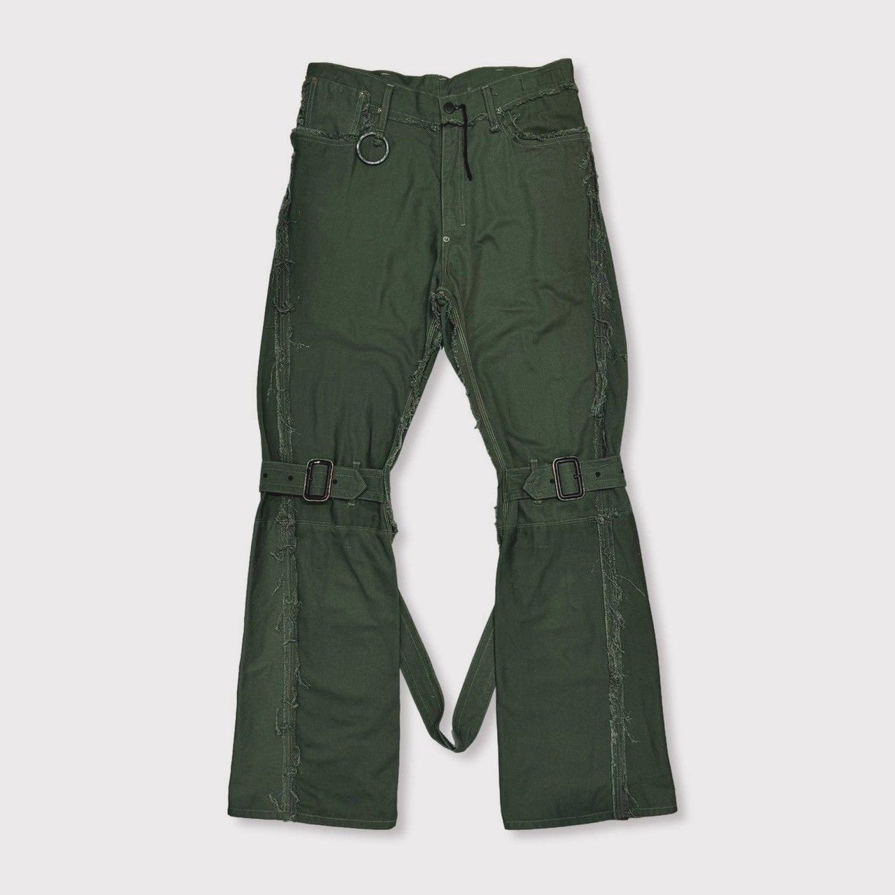 【残り一点】Slash Seam Twist Bondage Jeans(VINTAGE US ARMY LAUNDRY BAG)