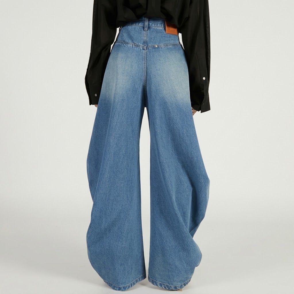 【残り一点】Drape Denim Pants