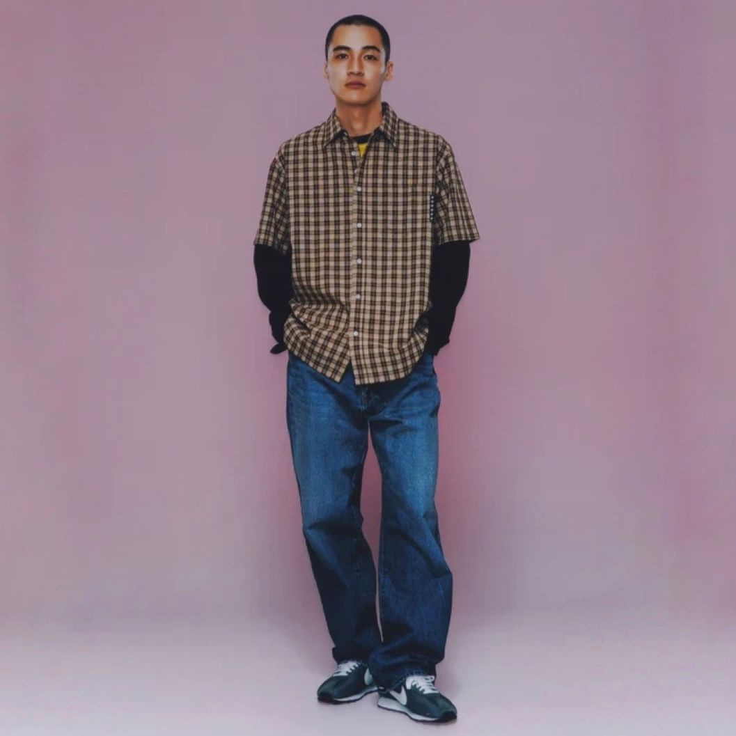 【残り一点】Plaid S/S Shirt
