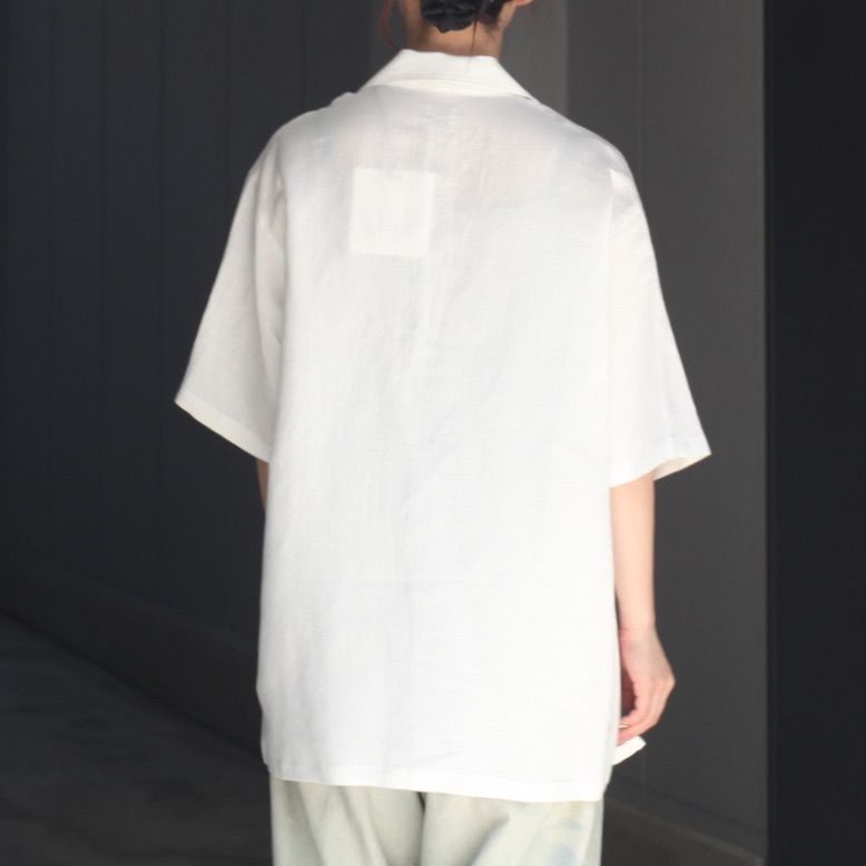 YOKE - 【残り一点】Linen Skipper Polo Shirt | ACRMTSM ONLINE STORE