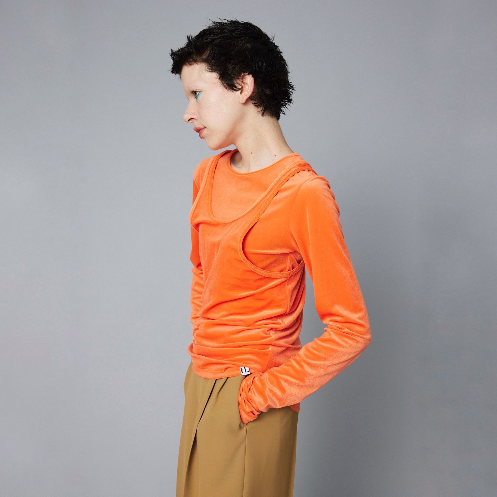 HeRIN.CYE - 【残り一点】Velour Tank Top | ACRMTSM ONLINE STORE