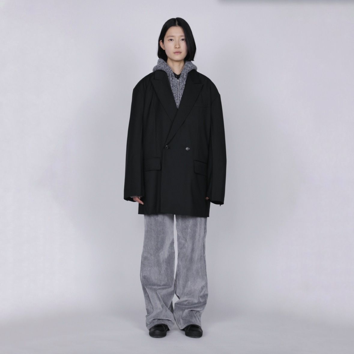 【残り一点】Soft Drop Oversized Double Breasted Jacket