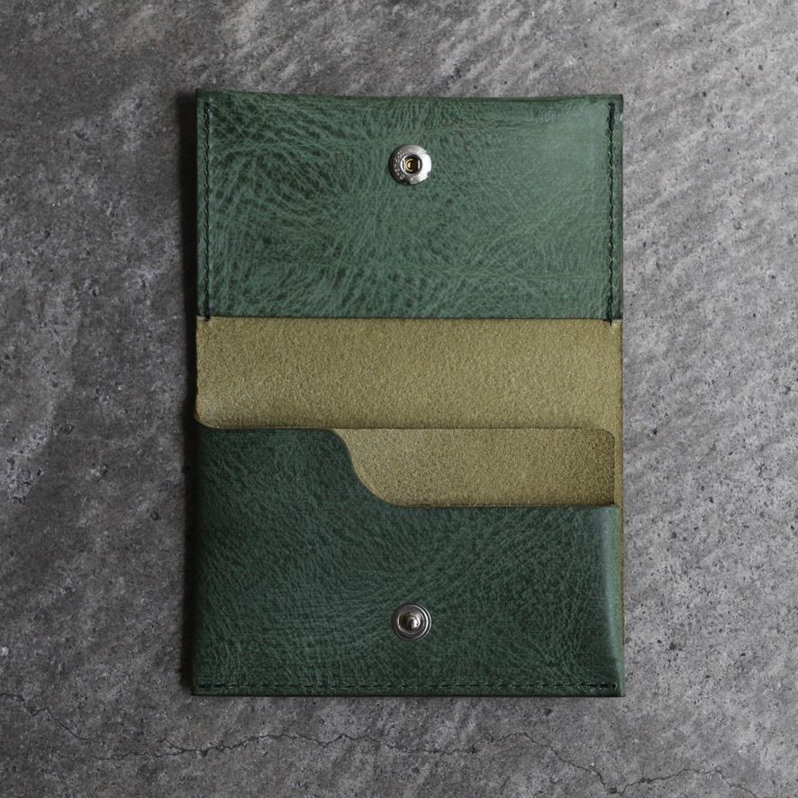 【残りわずか】Compact Card Case(GREEN)