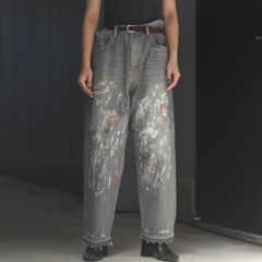 【残り一点】TYPE001 Big Jean Trouser(PAINT)