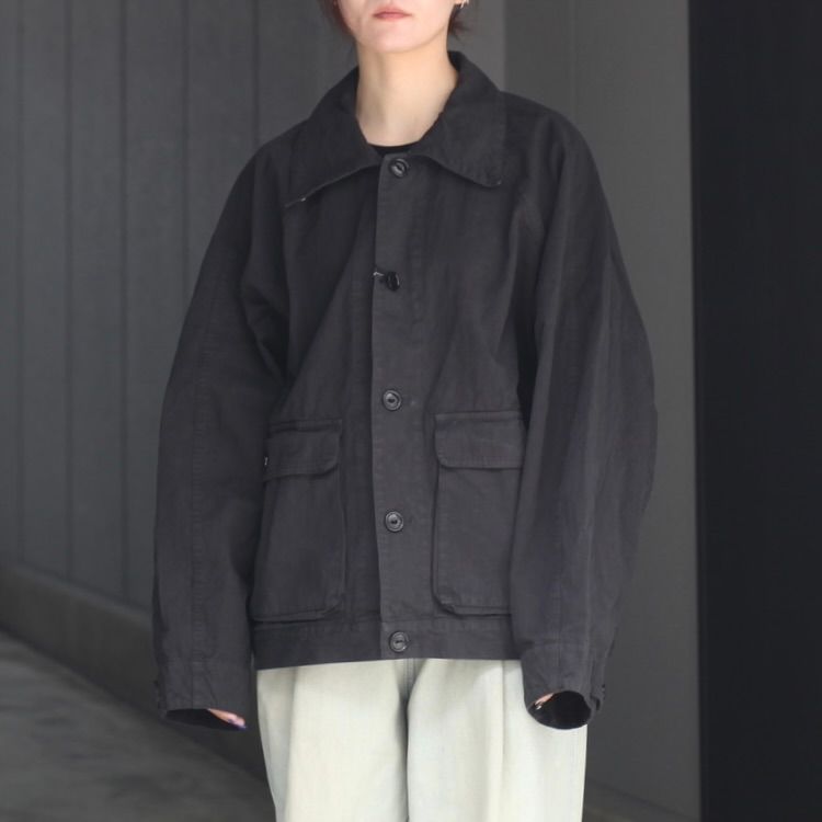 【残り一点】ガーメントダイオーバーサイズブルゾン