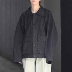 【残り一点】ガーメントダイオーバーサイズブルゾン