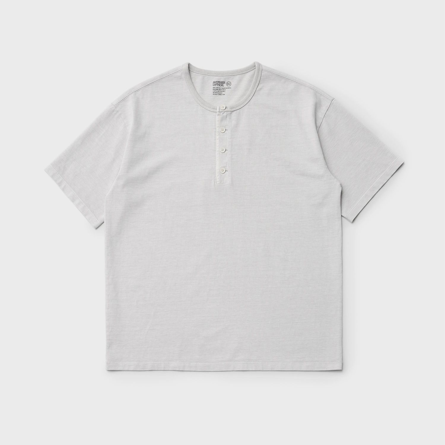 【残り一点】French Henry Neck Garment Tee