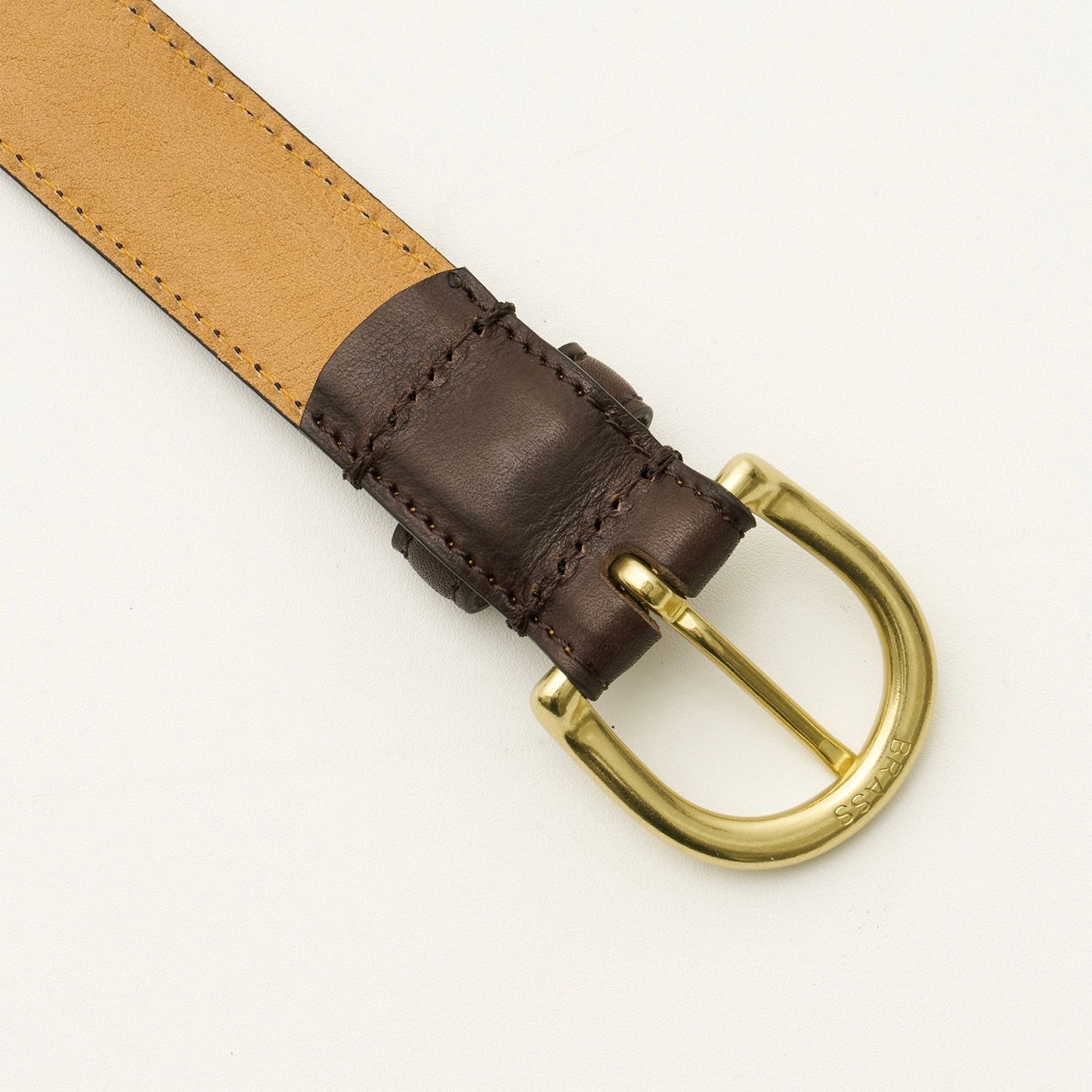 【残り一点】Plump Leather Belt