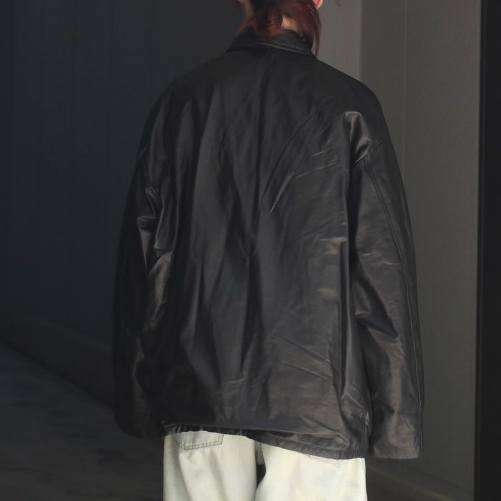 【残り一点】Coach Jacket(FULL GRAIN LEATHER)