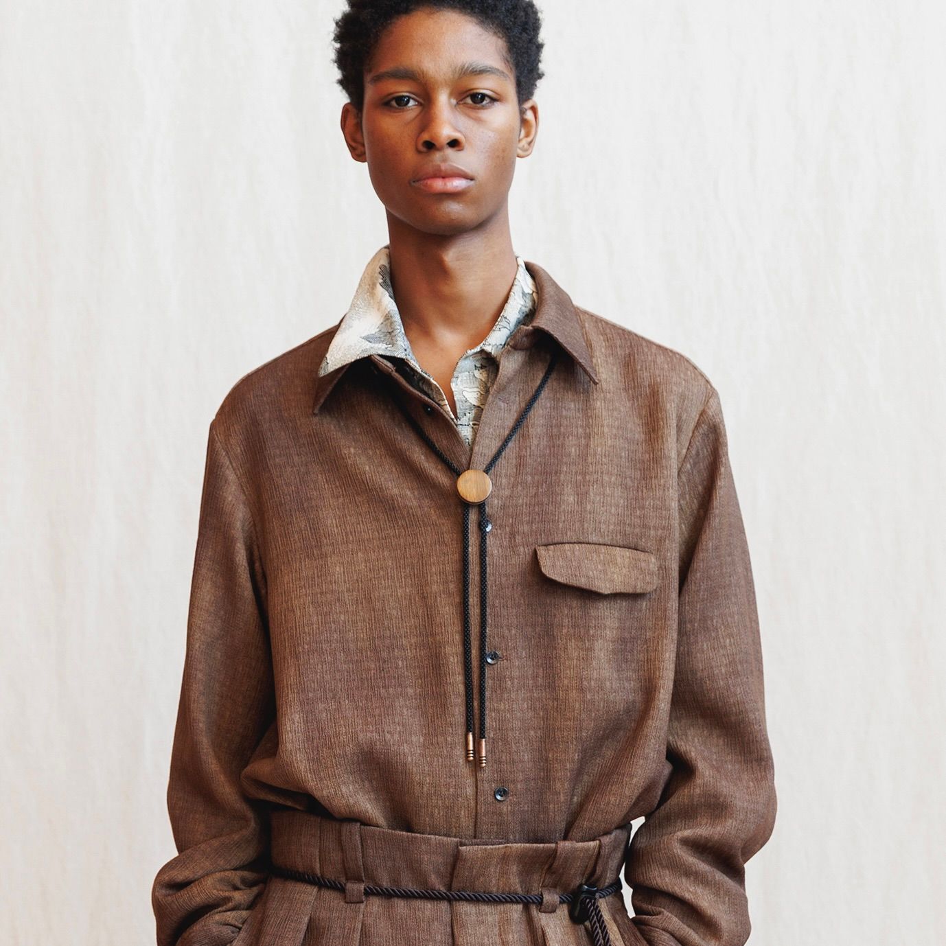 【残り一点】Wooden Bolo Tie