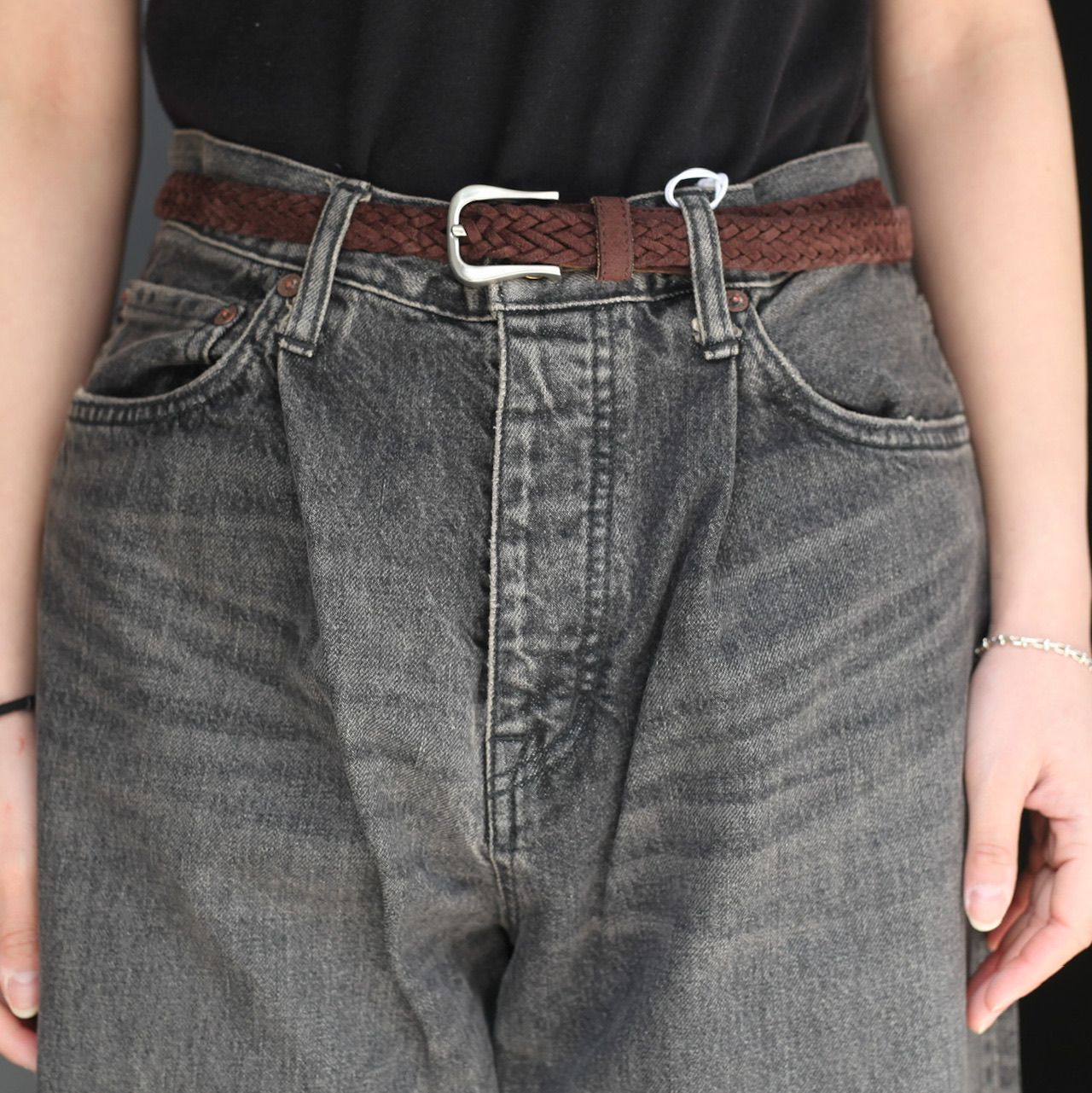 DAIRIKU - 【残りわずか】Wide Vintage Denim Pants | ACRMTSM DAIRIKU - 【残りわずか】Wide Vintage Denim Pants | ACRMTSM