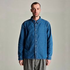 【残り一点】Applique Logo Denim Shirt