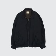 【残り一点】Wool Nylon Reversible Harrington Jacket