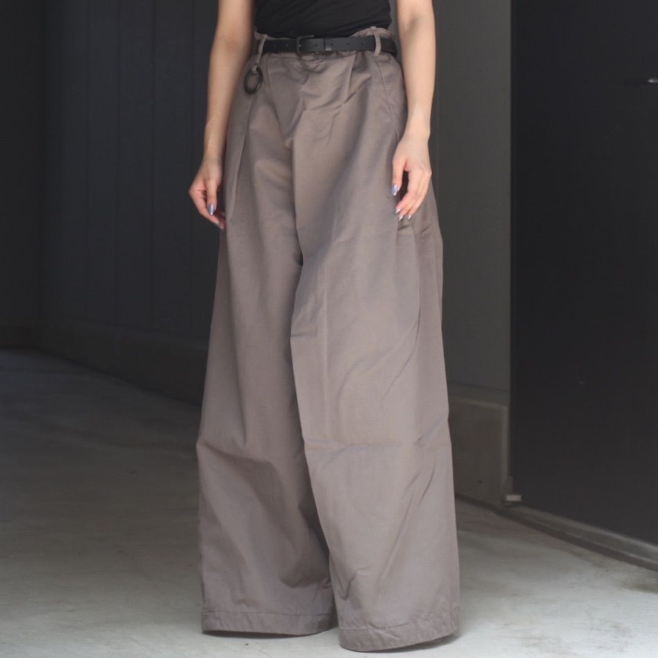 【残り一点】Wrapped Work Trousers With Night-Cut(AGED TWILL)