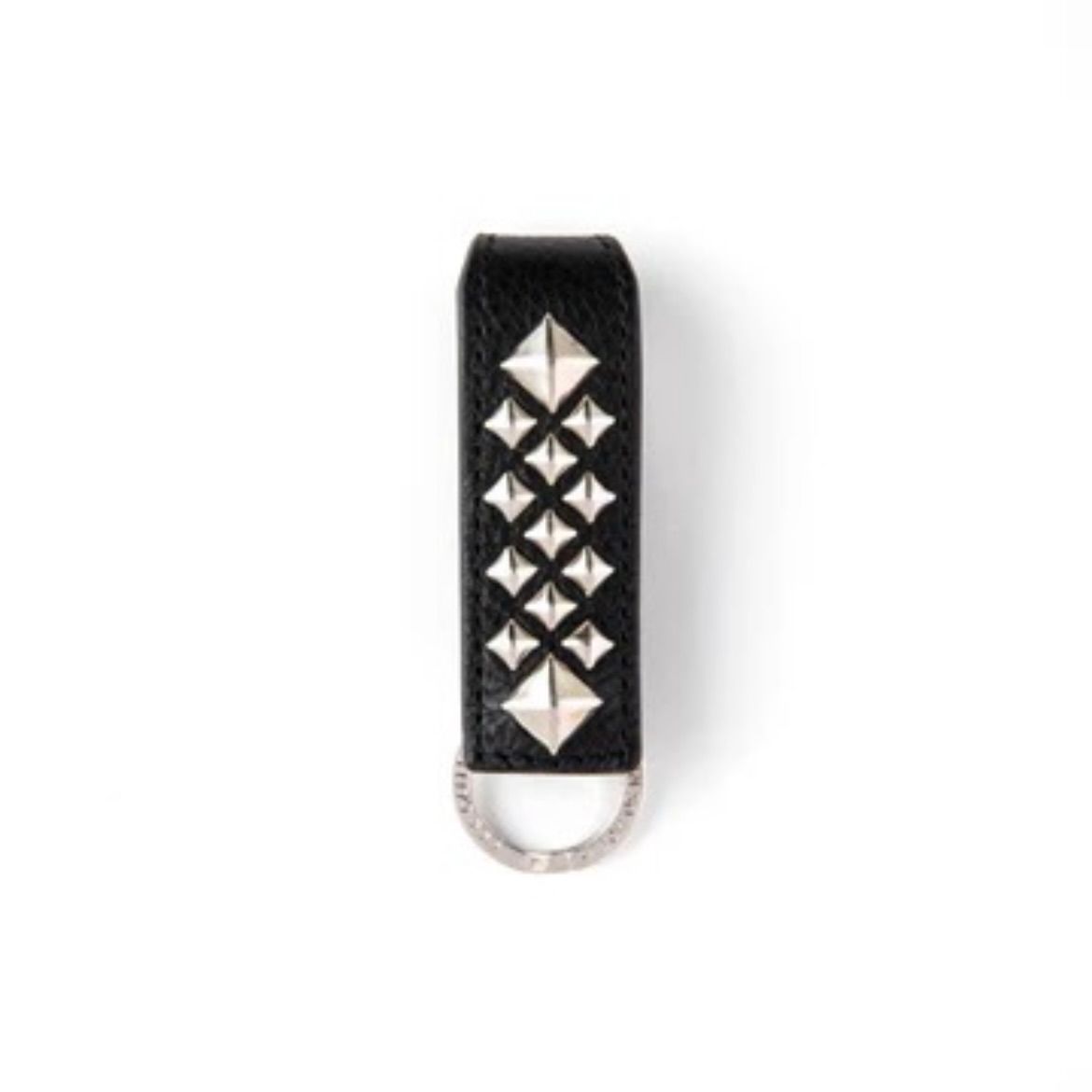 【残り一点】Studs Leather Snap Key Ring