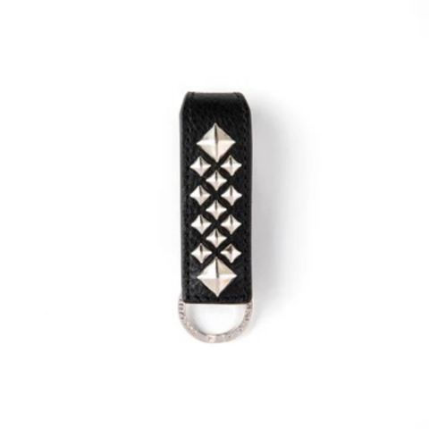 【残り一点】Studs Leather Snap Key Ring