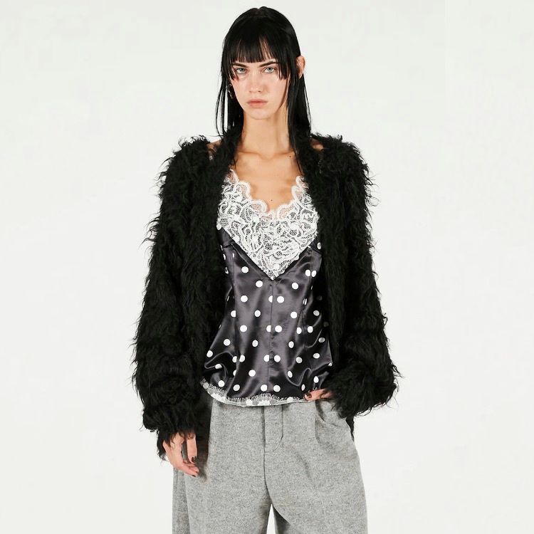 【残りわずか】Shaggy Knit Cardigan