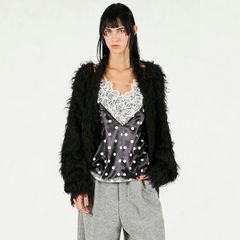 【残りわずか】Shaggy Knit Cardigan