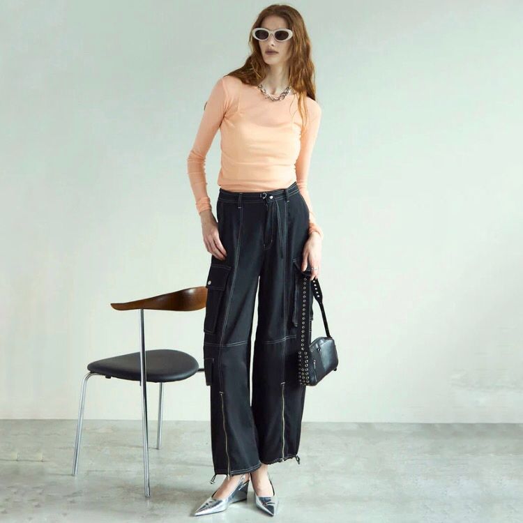 【残り一点】Premium Power Mesh Crew Top