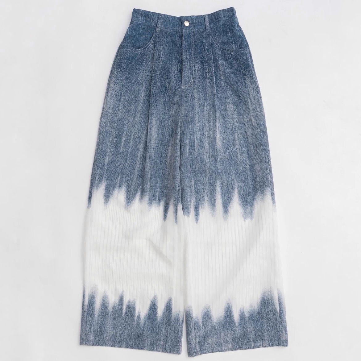 【残り一点】フロッキーデニムパンツ