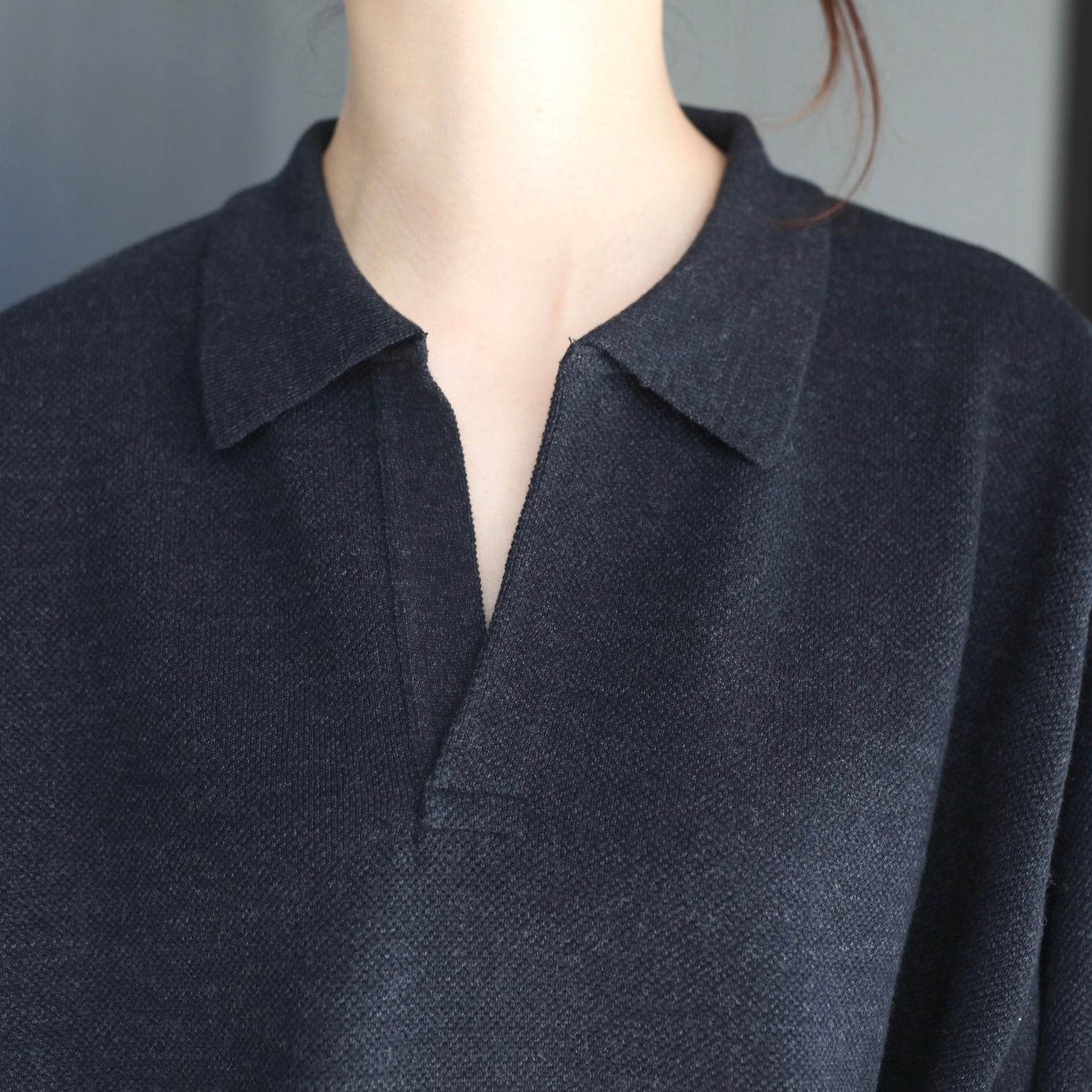 【残り一点】Co/Wo Moss Stitch Skipper