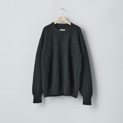 【残りわずか】Wool/Alpaca Knit Crew Neck LS