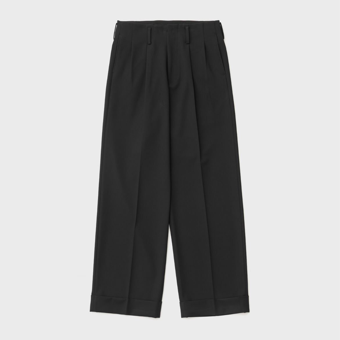 【残り一点】Flow Wide Turn-Up Pants