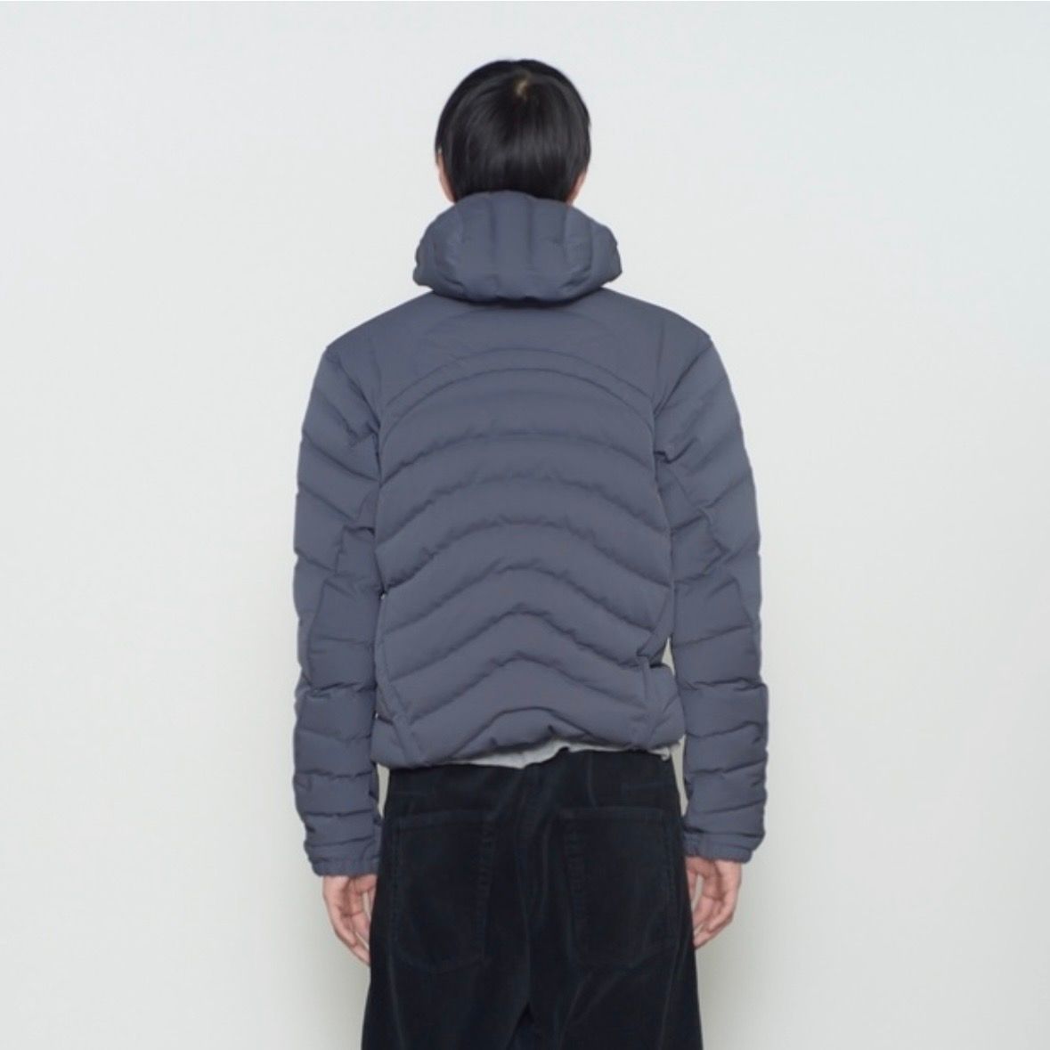 【残り一点】Panelled Hooded Puffer Jacket