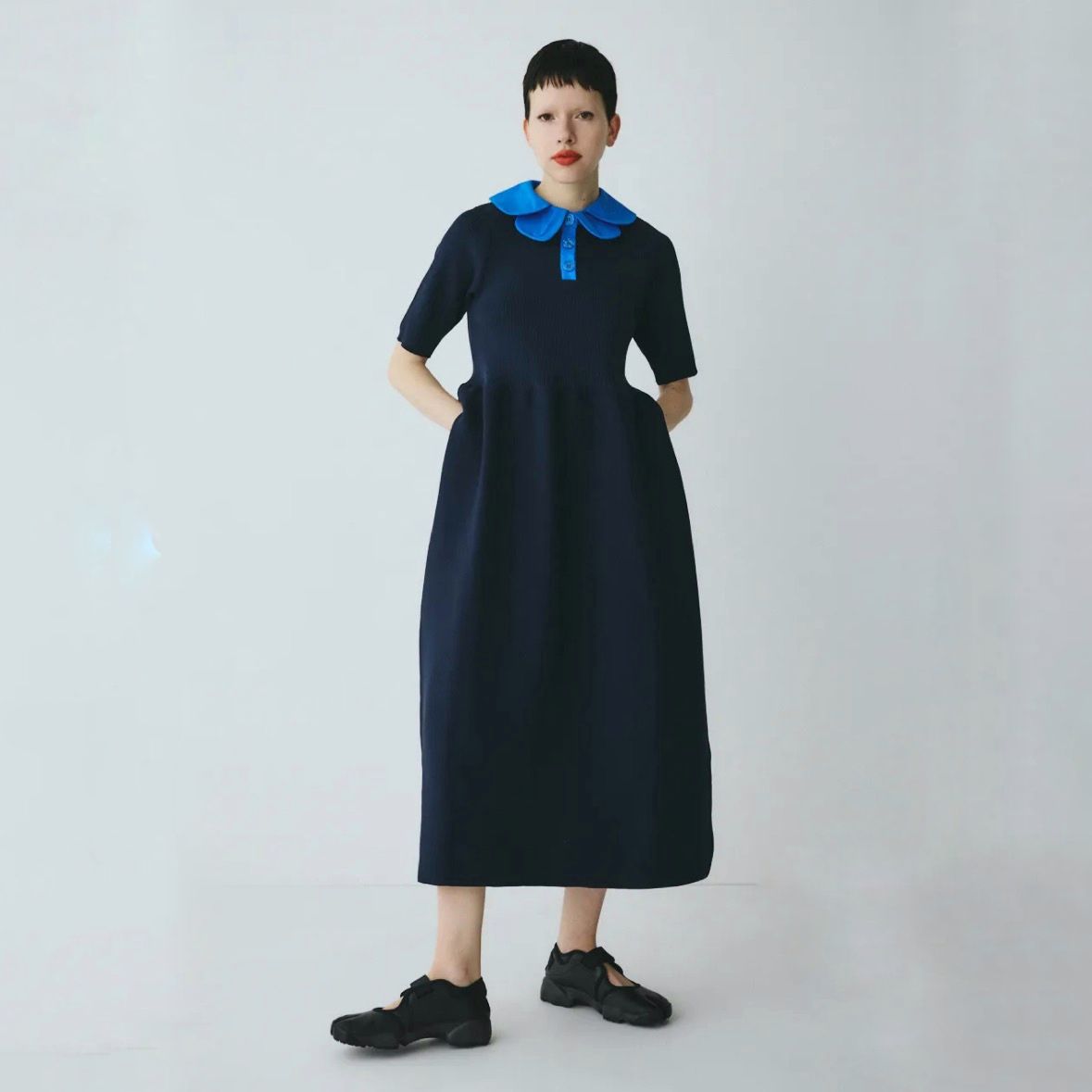 【残り一点】Knit Balloon Dress