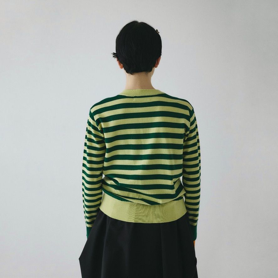 【残り一点】Border Knit Cardigan