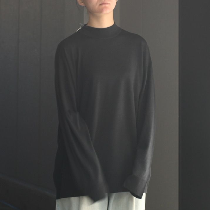 ニット SHINYA KOZUKA /シンヤ コヅカ/SMALL EMBROIDERED HIGH GAUGE 