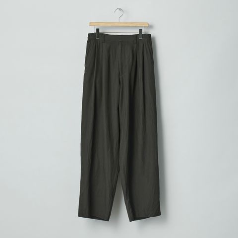 【残りわずか】Wool Silk Wide Easy Trousers