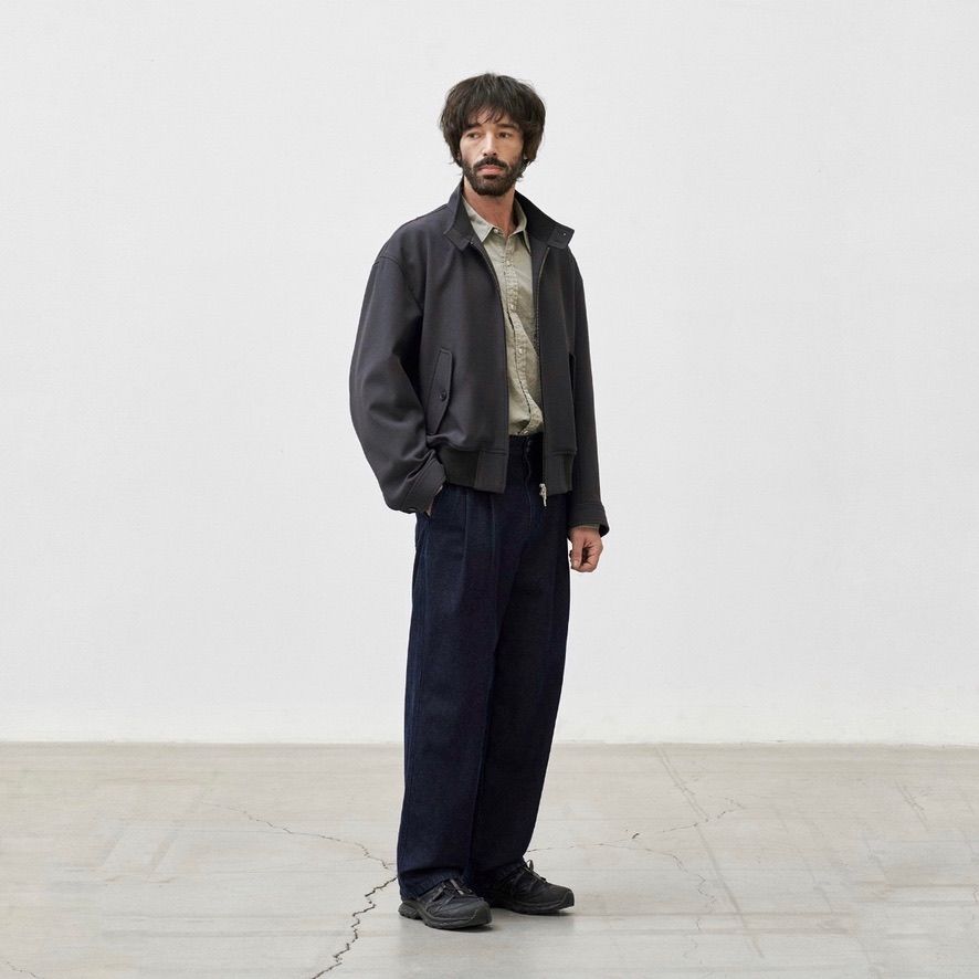 ジャケット・アウター RERACS BUFF CLOTH BIG HARRINGTON JACKET THE RERACS│ザ・リラクス / RERACS BIG HARRINGTON JACKET(GREGE)