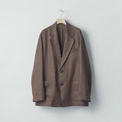 【残り一点】Light Linen Easy Single Breasted Jacket