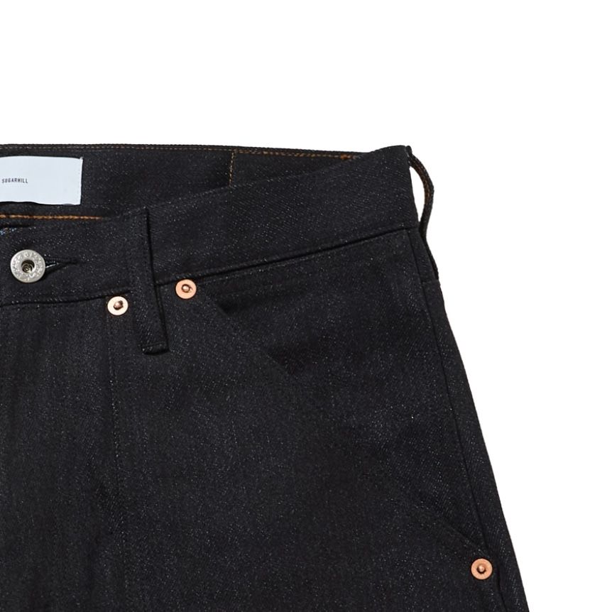 【残り一点】Twisted Heather Denim Pants Double Knee