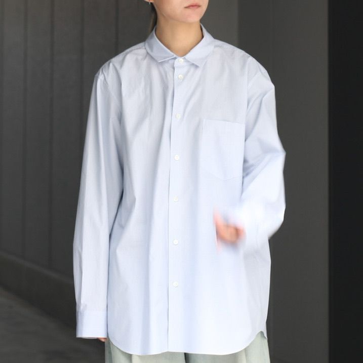 ATON】GIZA BROAD STANDARD SHIRT | housecleaningmadison.com