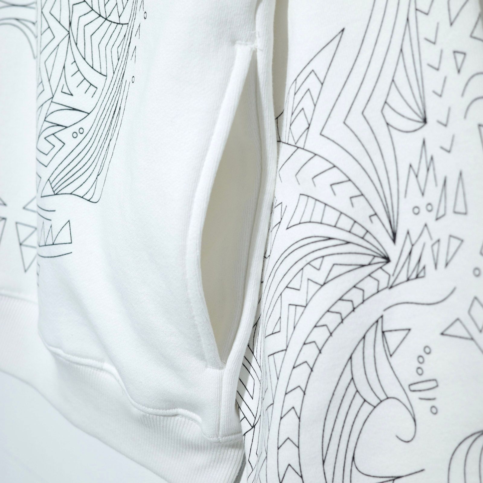【残り一点】Face Zip Sweat Hoodie