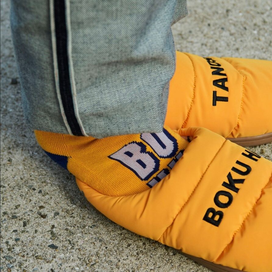 【残りわずか】Boku Tano Socks(BOKU LOGO PILE CREW)