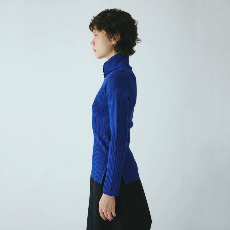 【残り一点】Stand Collar Knit Top