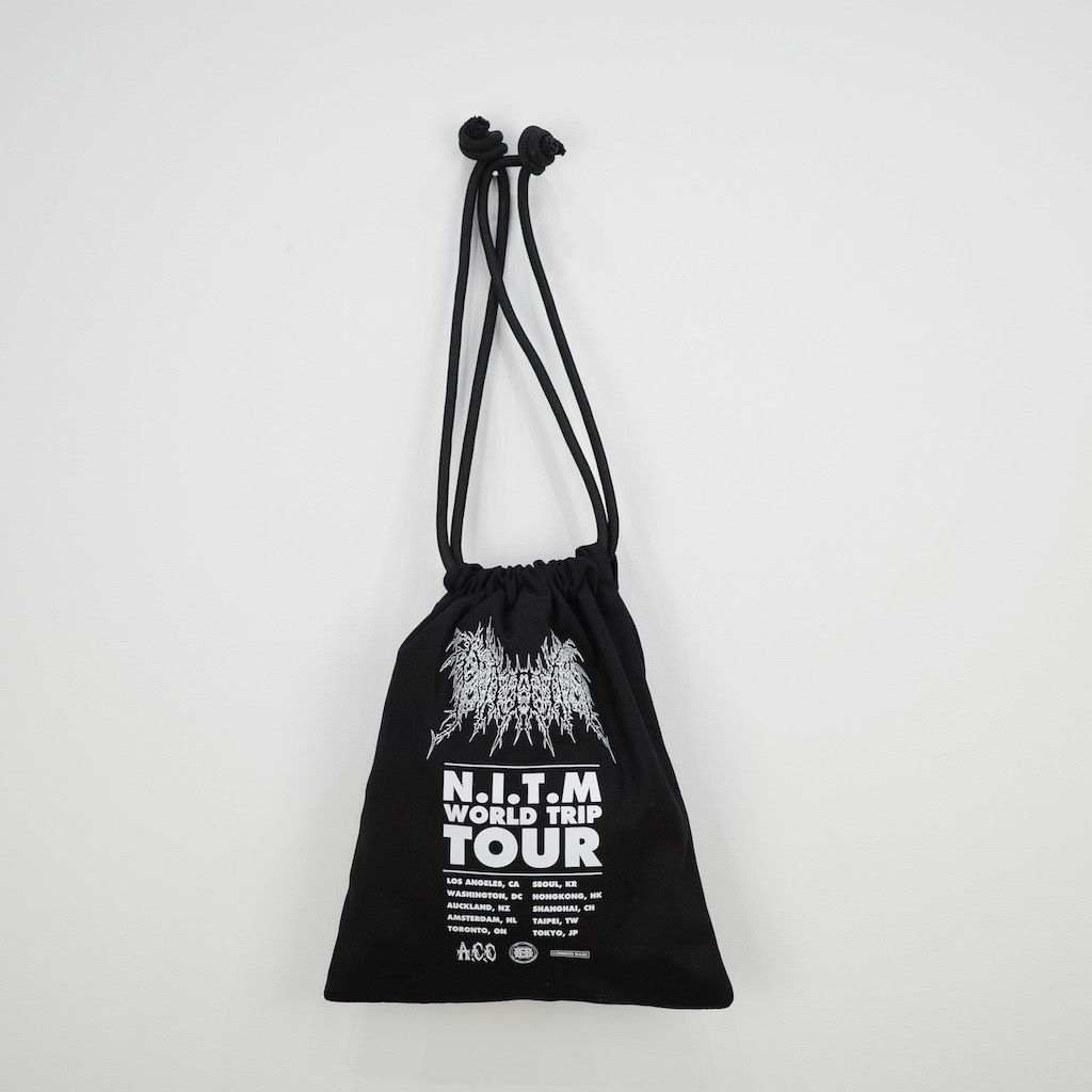 【残り一点】Metal Drawstring Bag