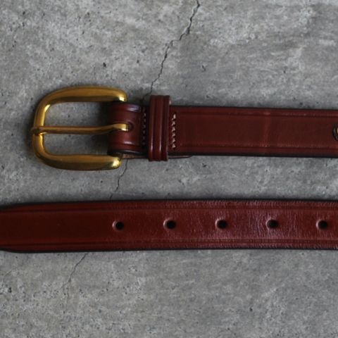 【残りわずか】Snaffe Bits Belt(OAKBARK×BRASS)