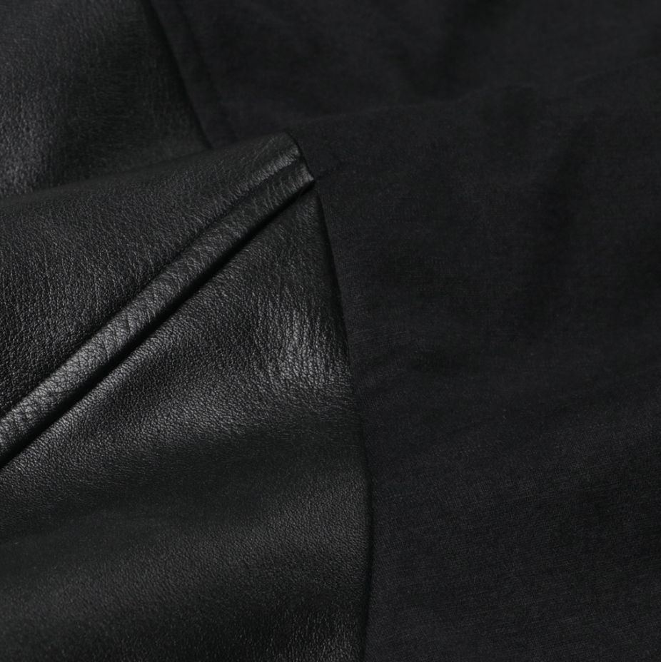 【残り一点】36G Cashmere Wool Leather Blouson