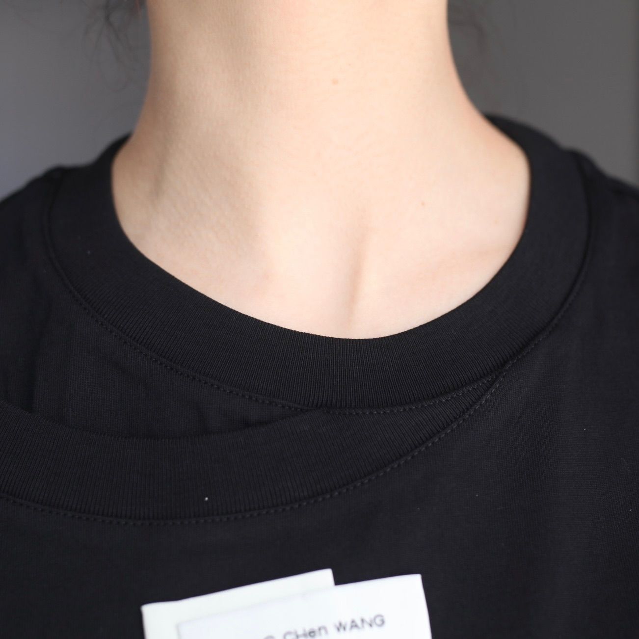 【残り一点】2in1 Black Loose-Fit Tank Top