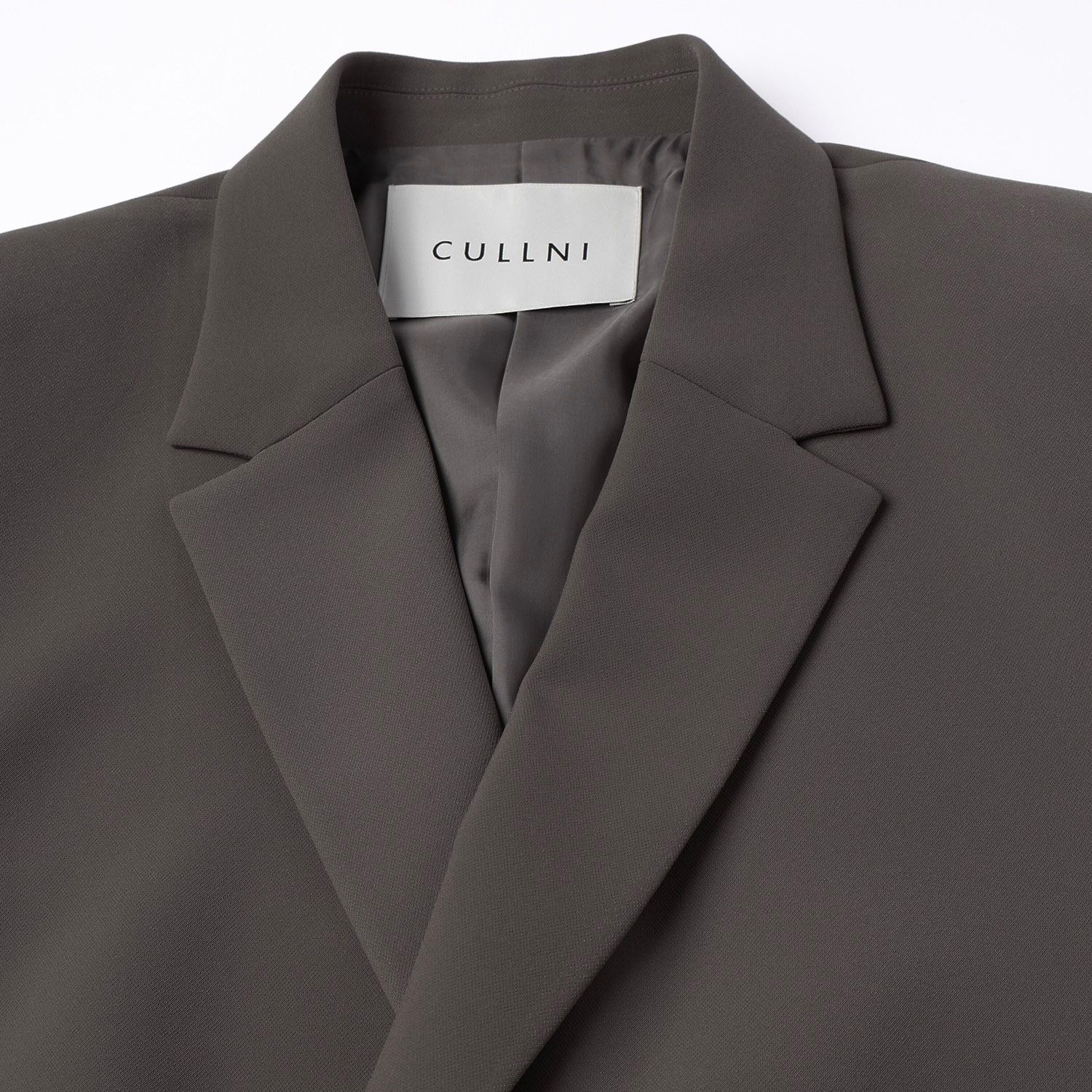 CULLNI - 【残り一点】Double Cloth Tailored Tie Locken Jacket | ACRMTSM ONLINE  STORE